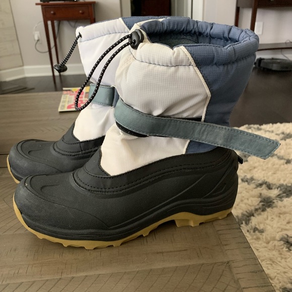 Mens Lands End Snow Boots - Picture 1 of 3